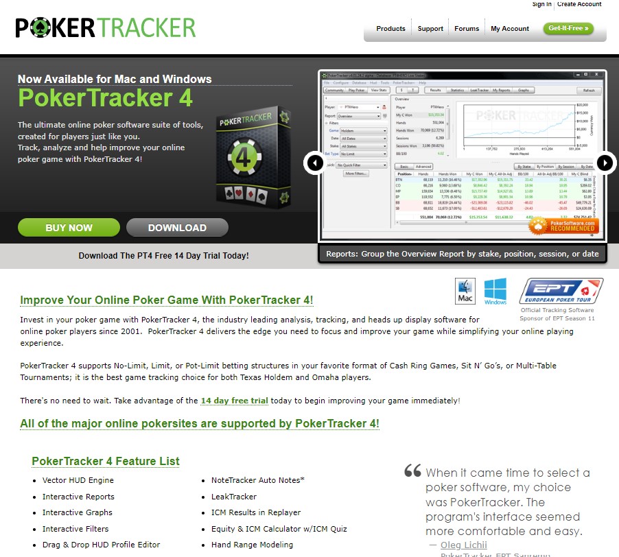 Pokertracker